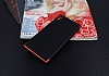 Eiroo Matte Fit Sony Xperia XA1 Ultra Krmz Kenarl Siyah Silikon Klf - Resim 1