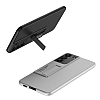Eiroo Matte Slim Samsung Galaxy S22 5G Standl Yeil Rubber Klf - Resim: 5