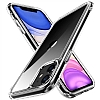 Eiroo Metal Serisi iPhone 11 Silikon Kenarl effaf Rubber Klf - Resim: 3