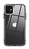 Eiroo Metal Serisi iPhone 11 Silikon Kenarl effaf Rubber Klf