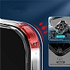 Eiroo Metal Serisi iPhone 13 Pro Max Silikon Kenarl effaf Rubber Klf - Resim: 9