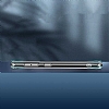 Eiroo Metal Serisi Samsung Galaxy S21 FE 5G Silikon Kenarl effaf Rubber Klf - Resim 7