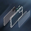 Eiroo Metal Serisi Samsung Galaxy S21 FE 5G Silikon Kenarl effaf Rubber Klf - Resim: 6
