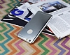 Eiroo Metallic Fit iPhone 6 Plus / 6S Plus Silver Silikon Klf - Resim: 2