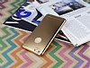 Eiroo Metallic Fit iPhone 6 Plus / 6S Plus Gold Silikon Klf - Resim: 2