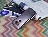 Eiroo Metallic Fit LG G5 Dark Silver Silikon Klf - Resim: 1