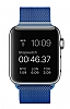 Eiroo Milanese Loop Apple Watch 4 / Watch 5 Lacivert Metal Kordon (44 mm) - Resim 2