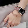 Eiroo Milanese Loop Apple Watch / Watch 2 / Watch 3 Silver Metal Kordon (38 mm) - Resim: 1