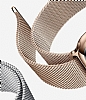 Eiroo Milanese Loop Apple Watch / Watch 2 / Watch 3 Lacivert Metal Kordon (42 mm) - Resim 3