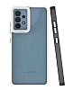 Eiroo Mima Samsung Galaxy A32 4G Kamera Korumal Siyah Rubber Klf