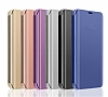 Eiroo Mirror Cover Samsung Galaxy Note 10 Plus Aynal Kapakl Mor Klf - Resim: 2
