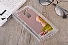 Eiroo Mirror LG G3 Silikon Kenarl Aynal Rose Gold Rubber Klf - Resim 4