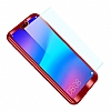 Eiroo Mirror Protect Fit Huawei P20 Lite Aynal 360 Derece Koruma Lacivert Klf - Resim: 1
