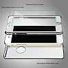 Eiroo Mirror Protect Fit iPhone 6 / 6S Aynal 360 Derece Koruma Jet Black Klf - Resim 3