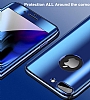 Eiroo Mirror Protect Fit iPhone 7 / 8 Aynal 360 Derece Koruma Mavi Klf - Resim: 2