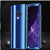 Eiroo Mirror Protect Fit Samsung Galaxy A10 360 Derece Koruma Mavi Klf - Resim: 3