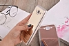 Eiroo Mirror Samsung Galaxy J7 / Galaxy J7 Core Silikon Kenarl Aynal Gold Rubber Klf - Resim 2