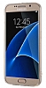 Eiroo Mirror Samsung Galaxy S7 Silikon Kenarl Aynal Silver Rubber Klf - Resim: 1