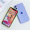 Eiroo Mun iPhone 11 effaf Mor Silikon Klf - Resim 3