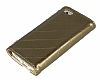 Eiroo New Bag iPhone SE / 5 / 5S Czdan Gold Klf - Resim 2