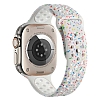Eiroo New Series Apple Watch Silikon Beyaz Kordon (49mm) - Resim 1