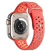 Eiroo New Series Apple Watch Silikon Turuncu Kordon (41mm)