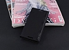 HTC Desire 610 Gizli Mknatsl Yan Kapakl Siyah Deri Klf - Resim: 3