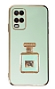 Eiroo Oppo A54 4G Aynal Parfm Standl Yeil Silikon Klf