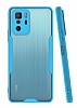Eiroo Painted Xiaomi Poco X3 GT Kamera Korumal Mavi Klf