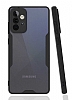 Eiroo Painted Samsung Galaxy A52s 5G Kamera Korumal Siyah Klf