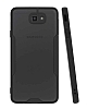 Eiroo Painted Samsung Galaxy J7 Prime Siyah Silikon Klf