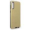 Eiroo Panther Samsung Galaxy A30S Silikon Kenarl Gold Rubber Klf - Resim: 2