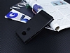 Huawei GR5 Gizli Mknatsl Pencereli Siyah Deri Klf - Resim: 2