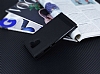Huawei Honor 7 Gizli Mknatsl Pencereli Siyah Deri Klf - Resim: 2