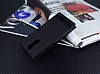 Lenovo Vibe K5 Note Gizli Mknatsl Yan Kapakl Siyah Deri Klf - Resim 2