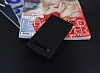 Microsoft Lumia 540 Gizli Mknatsl Yan Kapakl Siyah Deri Klf - Resim: 1