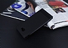 Samsung Galaxy J5 Prime Gizli Mknatsl Yan Kapakl Siyah Deri Klf - Resim 2