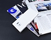 Samsung Galaxy S6 Edge Gizli Mknatsl Yan Kapakl Beyaz Deri Klf - Resim 2