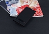Sony Xperia XZ Gizli Mknatsl Yan Kapakl Siyah Deri Klf - Resim 1