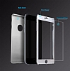Eiroo Protect Fit iPhone 6 Plus / 6S Plus 360 Derece Koruma Silver Rubber Klf - Resim 3