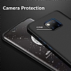 Zore GKK Ays Huawei Mate 20 Pro 360 Derece Koruma Siyah Rubber Klf - Resim: 2