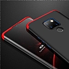 Eiroo Protect Fit Huawei Mate 30 Lite 360 Derece Koruma Lacivert-Siyah Rubber Klf - Resim: 2