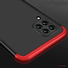 Zore GKK Ays Huawei P40 Lite 360 Derece Koruma Siyah Rubber Klf - Resim: 1