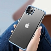 Zore GKK Ays iPhone 11 Pro Max 360 Derece Koruma effaf Krmz Rubber Klf - Resim: 2