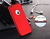 Eiroo Protect Fit iPhone 6 / 6S 360 Derece Koruma Krmz Rubber Klf - Resim: 6