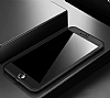 Zore GKK Ays iPhone 7 Plus / 8 Plus 360 Derece Koruma Siyah Rubber Klf - Resim 1