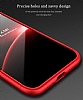 Eiroo Protect Fit iPhone X / XS 360 Derece Koruma Siyah-Krmz Rubber Klf - Resim 8