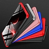 Zore GKK Ays Realme 6 Pro 360 Derece Koruma Lacivert-Siyah Rubber Klf - Resim: 1