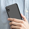 Zore GKK Ays Samsung Galaxy A10 360 Derece Koruma Siyah Rubber Klf - Resim: 1