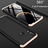 Zore GKK Ays Samsung Galaxy A10S 360 Derece Koruma Siyah Rubber Klf - Resim: 9